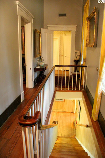 Staircase at Oakleigh Plantation. Mobile, AL.