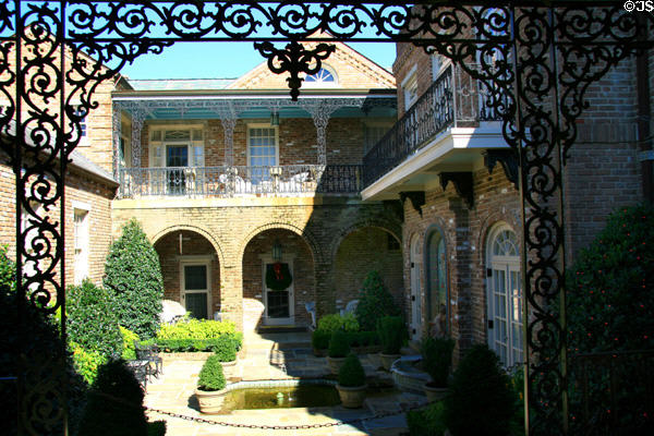 Courtyard of Bellingrath House. Theodore, AL.