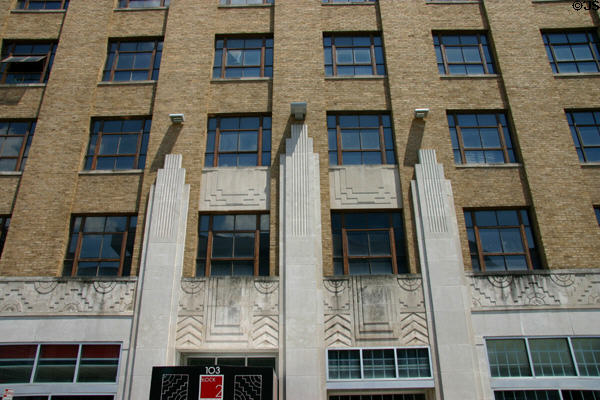 Wallace Building (1928) (103 Main St.) (9 floors). Little Rock, AR. Style: Art Deco. Architect: George W. Donaghey + Mann, Wanger & King. On National Register.