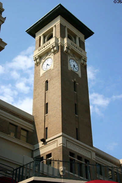 Union Station tower (1921). Little Rock, AR. On National Register.