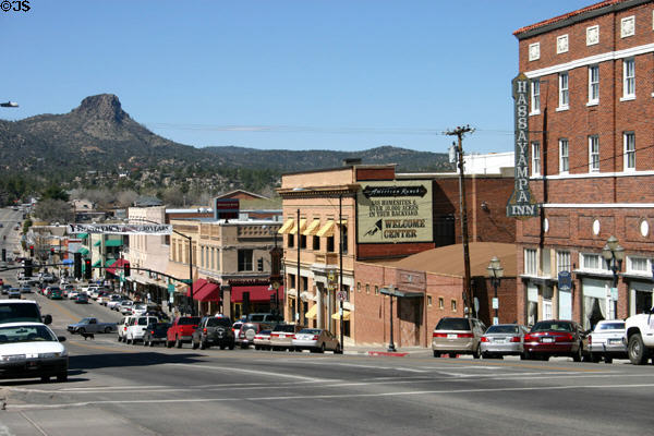 Overview of the town. Prescott, AZ.