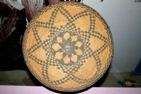 Yauapai basket in Sharlot Hall Museum. Prescott, AZ.