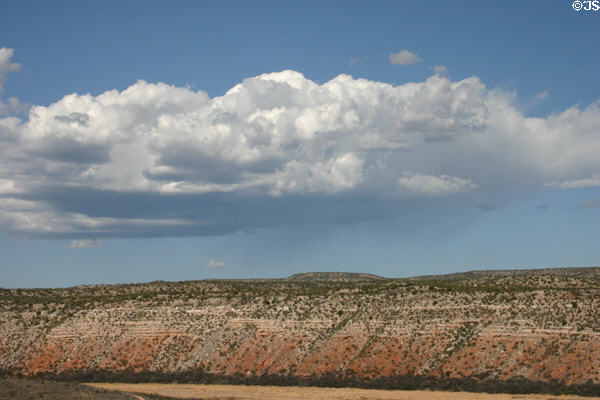 Landscape around Tuzigoot National Monument. AZ.