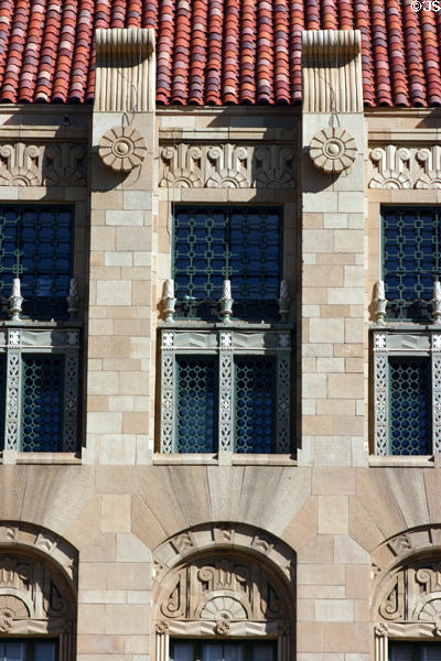 City County Building windows & tile roof. Phoenix, AZ.