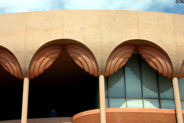Grady Gammage Auditorium (1964) (Arizona State University). Tempe, AZ. Architect: Frank Lloyd Wright.