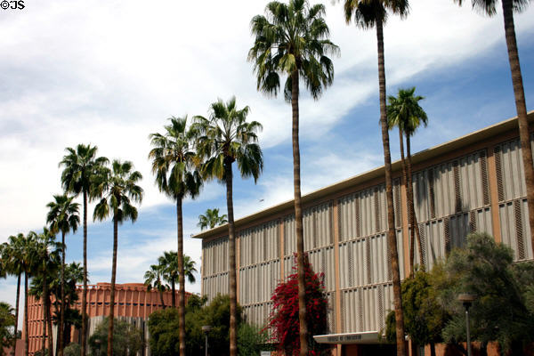 Payne Education Hall (1962) at Arizona State University. Tempe, AZ. Architect: Edward L. Varney.