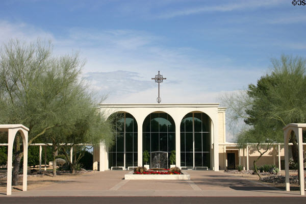 St Barnabus Episcopal Church (1961) (6715 N Mockingbird Lane). Scottsdale, AZ. Architect: T.S. Montgomery.