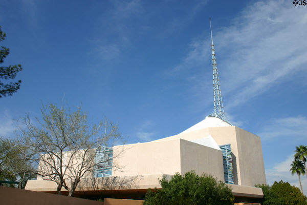 Ascension Lutheran Church (1964) (7100 N Mockingbird Lane). Paradise Valley, AZ. Architect: Frank Lloyd Wright foundation.