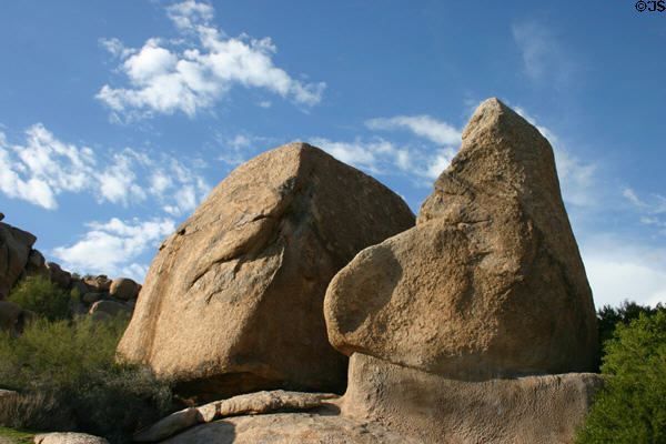 Rocky setting of Boulders Resort. Scottsdale, AZ.