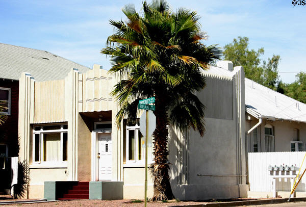 Residence (c1900) (521 E. University Blvd.). Tucson, AZ. Style: Art Deco. Architect: Henry Jaastad.