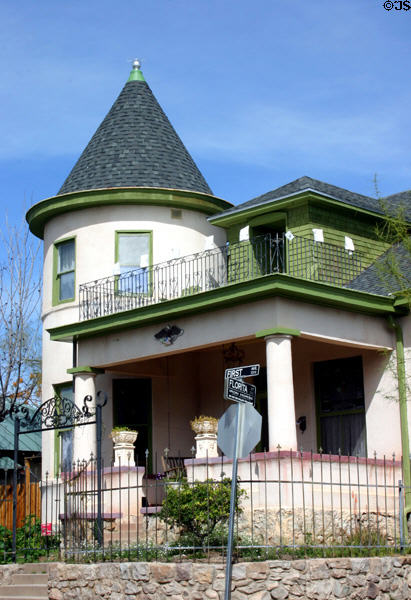 Ziegler House (c1910) (126 N. 1st Ave.). Tucson, AZ. Style: Queen Anne.