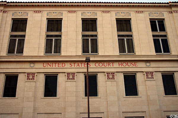 United States Court House (1929) (55 E. Broadway). Tucson, AZ. Architect: James A. Wetmore.