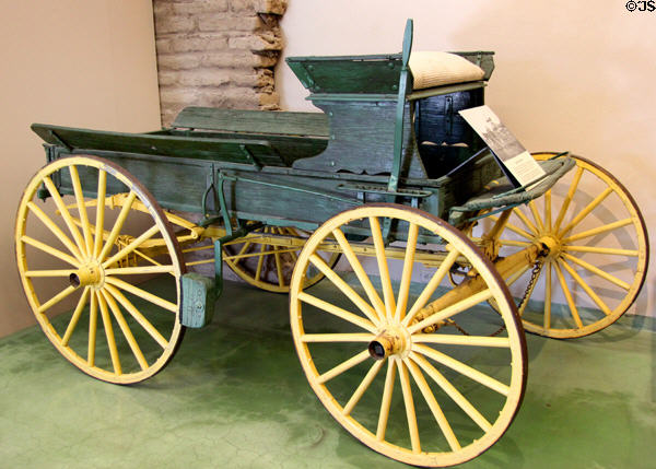 Light delivery wagon (c1905) from Magdalena, Sonora at Arizona History Museum. Tucson, AZ.
