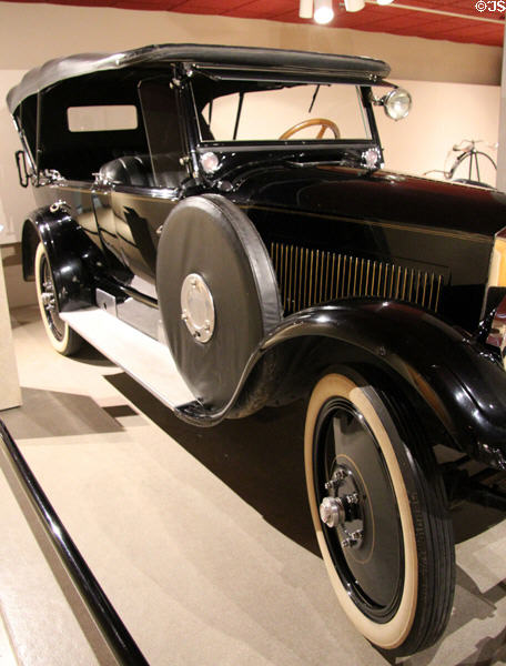 Studebaker "Big Six" touring car (1923) at Arizona History Museum. Tucson, AZ.