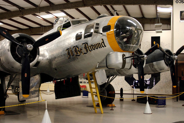 B-17G "I'll be around" in 390th memorial museum, Pima Air & Space Museum. Tucson, AZ.