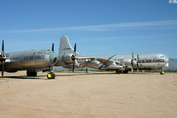 Boeing KB 50J Super Fortress & Boeing KC-97G, Pima Air & Space Museum. Tucson, AZ.