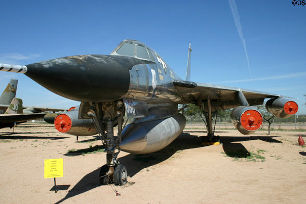 ConvairB-58 Hustler bomber (1959-70), Pima Air & Space Museum. Tucson, AZ.