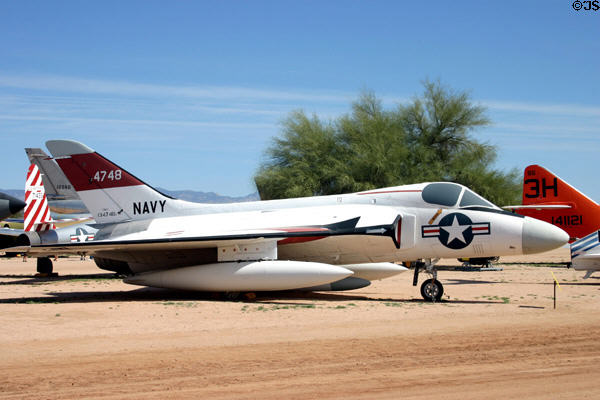 Douglas F-6A Skyray fighter (1954-64), Pima Air & Space Museum. Tucson, AZ.