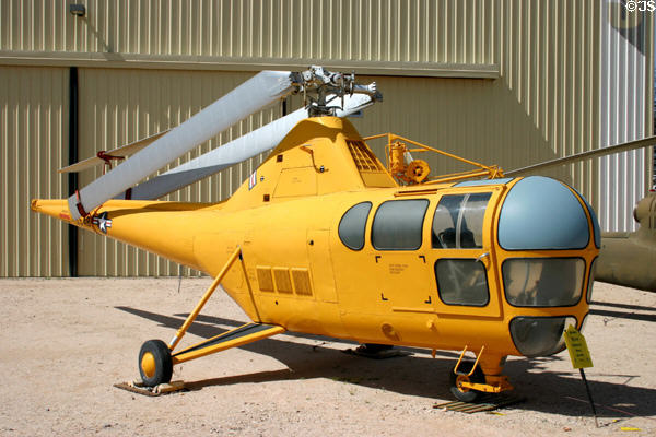 Sikorsky H-5 Dragon Fly Rescue Helicopter (1947-57), Pima Air & Space Museum. Tucson, AZ.