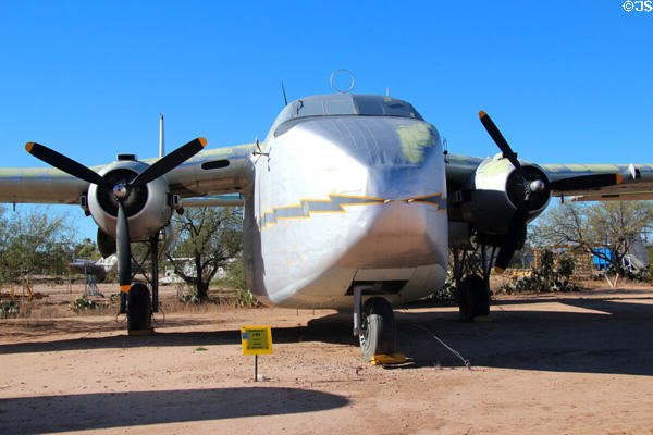 Fairchild Packet C-82A cargo (1946-50)at Pima Air & Space Museum. Tucson, AZ.