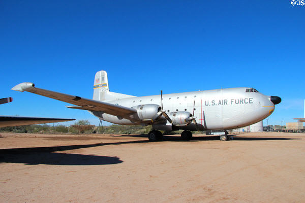 Douglas Globemaster C-124 transport (1950-75) at Pima Air & Space Museum. Tucson, AZ.