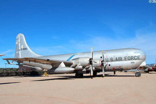 Boeing Stratofreighter KC-97G aerial tanker (1950-78) at Pima Air & Space Museum. Tucson, AZ.