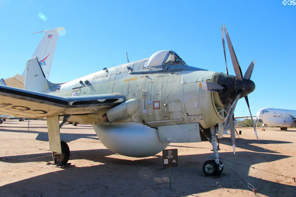 Fairey Gannet AEW MK. 3 airborne radar plane (1960-78) at Pima Air & Space Museum. Tucson, AZ.