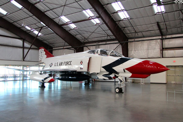 McDonnell Douglas Phantom II F-4E jet fighter (1967-92) at Pima Air & Space Museum. Tucson, AZ.