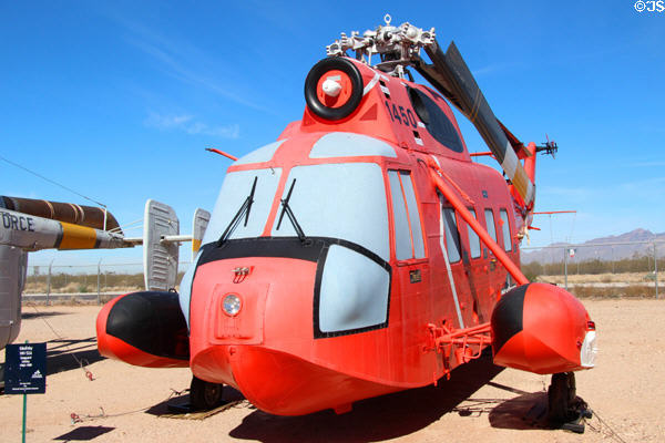 Sikorsky Seaguard HH-52A utility helicopter (1960-89) at Pima Air & Space Museum. Tucson, AZ.