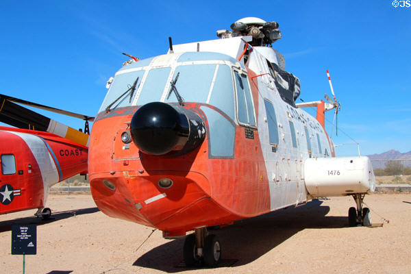 Sikorsky Pelican HH-3F search & rescue helicopter (1967-94) at Pima Air & Space Museum. Tucson, AZ.