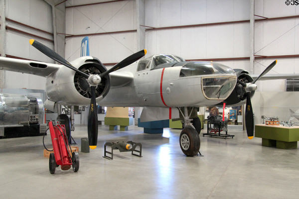 Martin Marauder B-26 bomber (WWII) at Pima Air & Space Museum. Tucson, AZ.