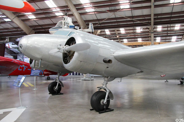 Lockheed Electra MODEL 10A (1934-post WWII era) at Pima Air & Space Museum. Tucson, AZ.