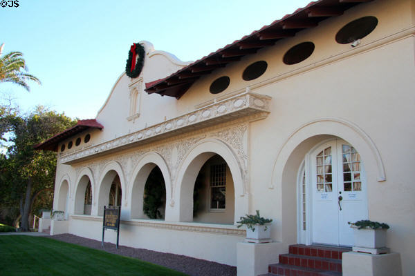 Steinfeld Mansion (First Owls Club - 1898) (300 N. Main Ave.). Tucson, AZ. Architect: Henry C. Trost.