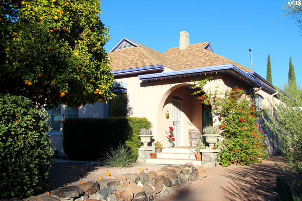 House with entrance arch (1910) (385 N. Main Ave.). Tucson, AZ.