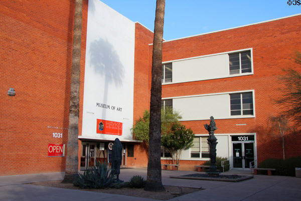 University of Arizona Museum of Art in Fine Arts Complex (1956). Tucson, AZ. Architect: Place & Place.
