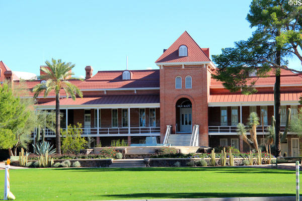 Old Main (1890) first building on University of Arizona campus. Tucson, AZ.