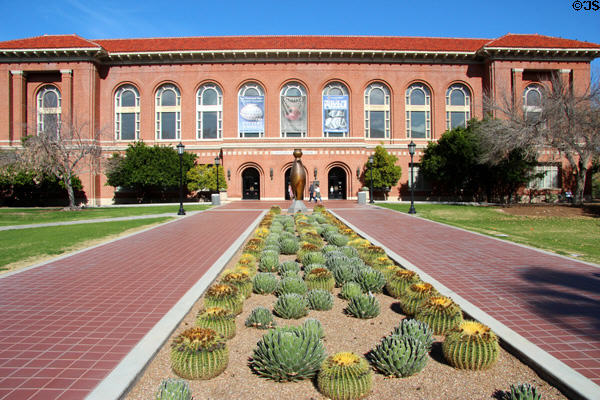 Arizona State Museum (1927) (former Library of University of Arizona campus). Tucson, AZ. Architect: Roy Place. On National Register.
