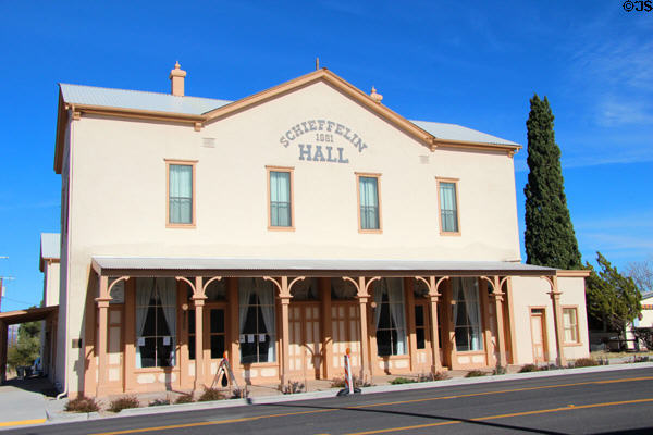 Schieffelin Hall (1881) (Freemont St. at 4th). Tombstone, AZ.