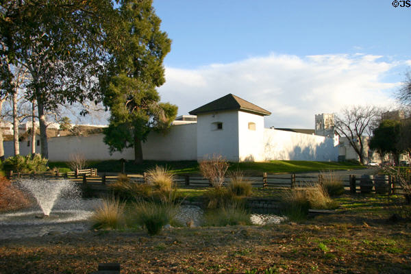 Sutter's Fort State Historic Monument (1839) (2701 L St.). Sacramento, CA. On National Register.