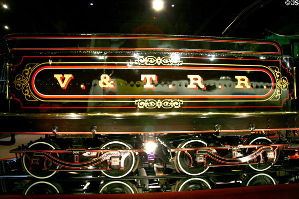 Tender of Virginia & Truckee Railroad locomotive #13 