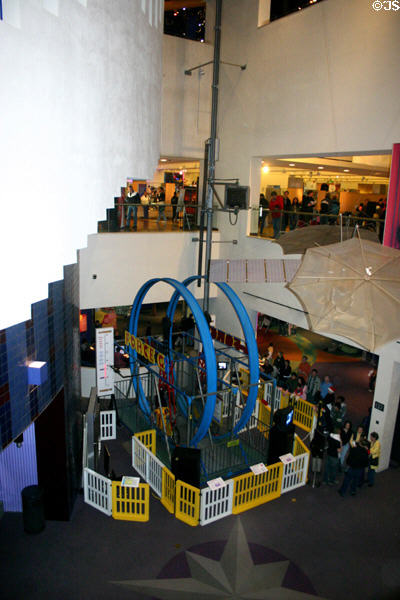 Tech Museum of Innovation atrium. San Jose, CA.