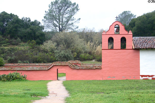 La Purisima Concepcion de Maria Santisima Mission (1787) rebuilt as a WPA project in the 1930s. Lompoc, CA. On National Register.