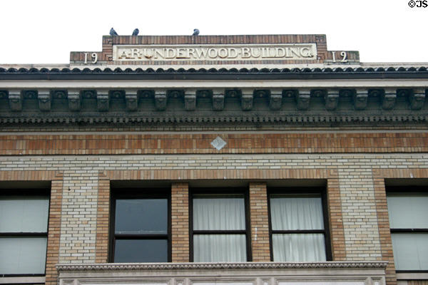 Former A.R. Underwood building (1919). Monterey, CA.