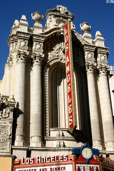 Los Angeles Theater (1931) (615 South Broadway). Los Angeles, CA. Style: Second Empire. Architect: S. Charles Lee.