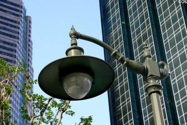 Lamp stand of downtown Los Angeles. Los Angeles, CA.