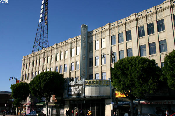 Pacific Theater (1928) (6433 Hollywood Blvd.). Hollywood, CA. Architect: G. Albert Lansburgh.