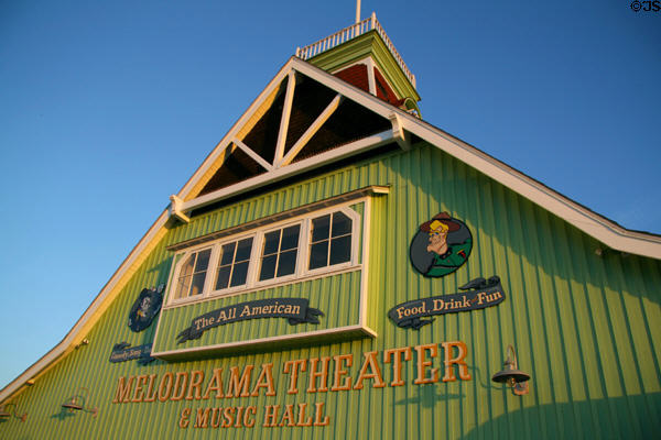 Melodrama Theater at Shoreline Village. Long Beach, CA.