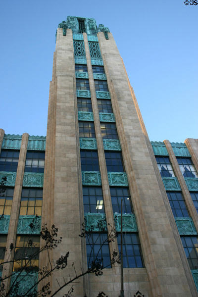 Bullocks Wilshire Department Store Building (1928) (3050 Wilshire Blvd.). Los Angeles, CA. Style: Moderne. Architect: John Parkinson, Donald B. Parkinson, Feil & Paradice.