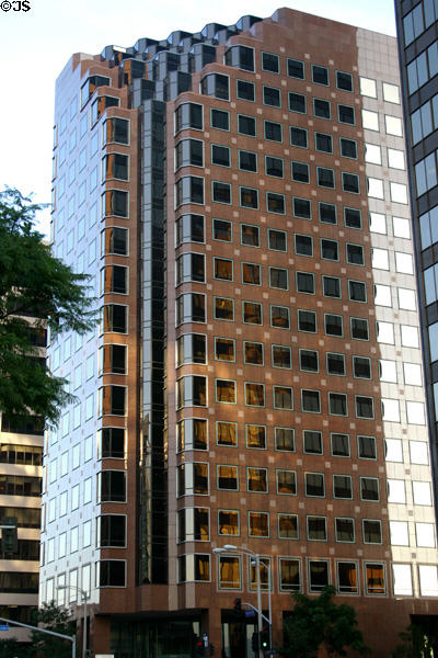 Westwood Place (1988) (15 floors) (10866 Wilshire Blvd. in Westwood). Los Angeles, CA. Architect: Maxwell Starkman.