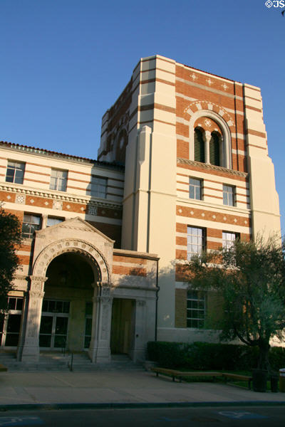 Dodd Hall (1948) (390 Portola Plaza, UCLA). Los Angeles, CA. Architect: John C. Austin.